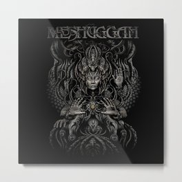 Meshuggah metalhead Metal Print