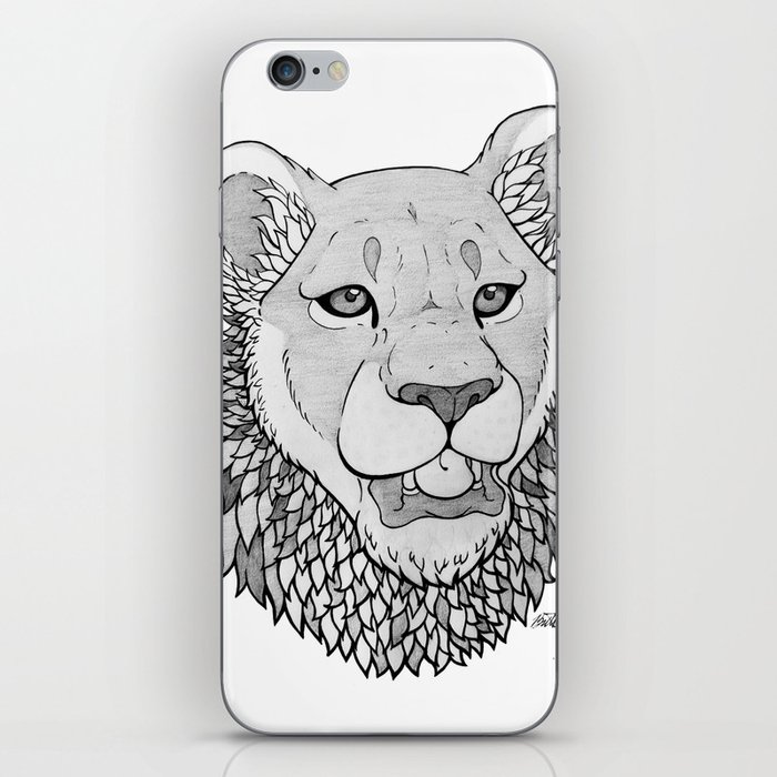 Young Lion iPhone Skin