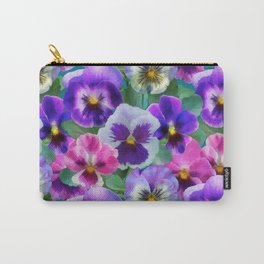 Bouquet of violets I Carry-All Pouch
