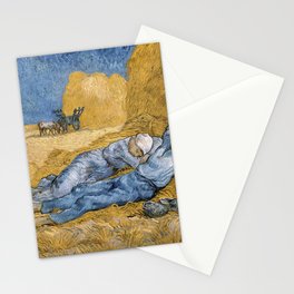 art by vincent van gogh Stationery Card