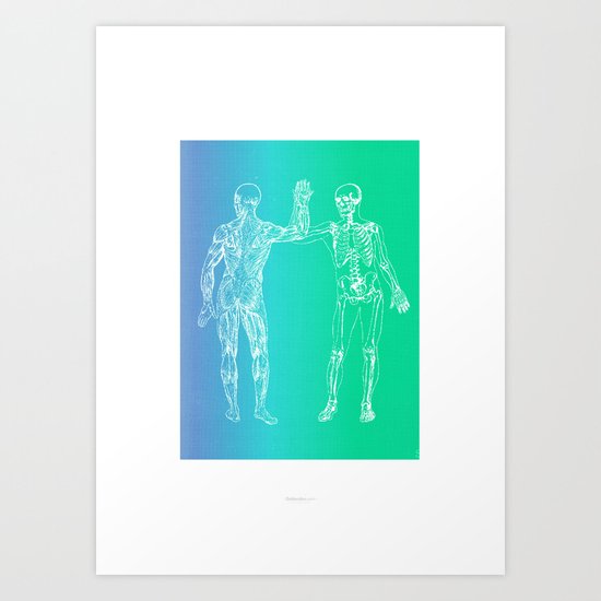Gimme 5 Art Print