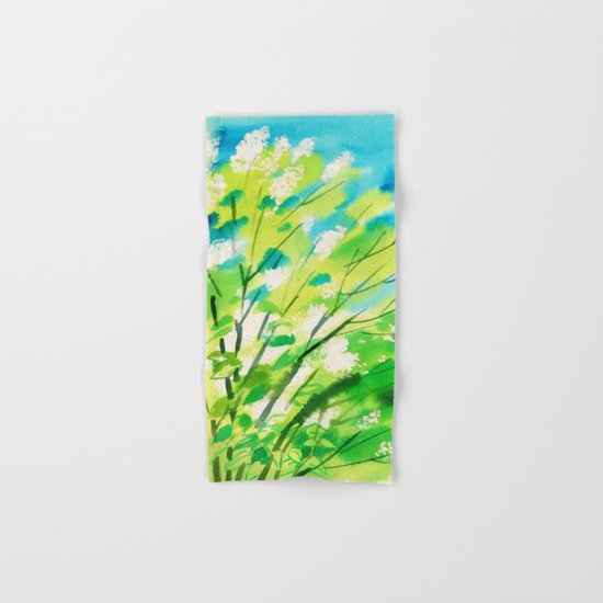 Tree in bloom ❤ Hand & Bath Towel