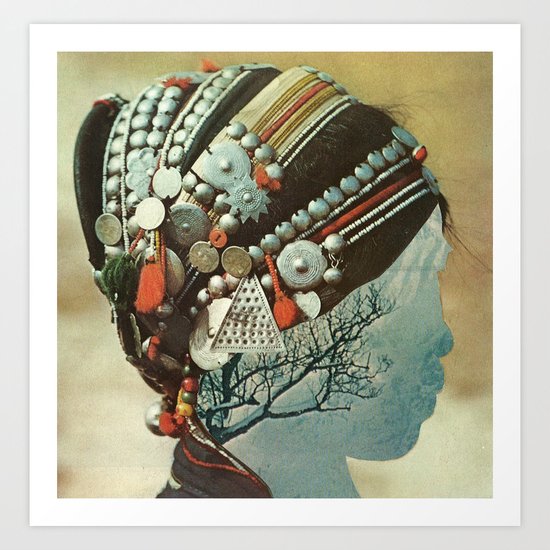 capillaries Art Print