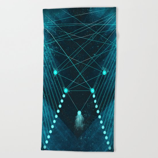 Mystic Space Beach Towel