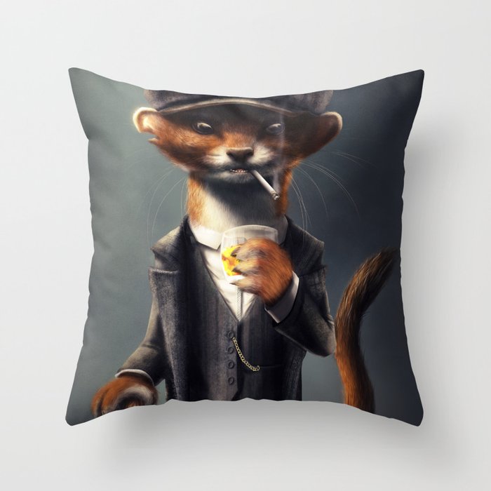 Country Club Collection #3 - By the Order Of Throw Pillow