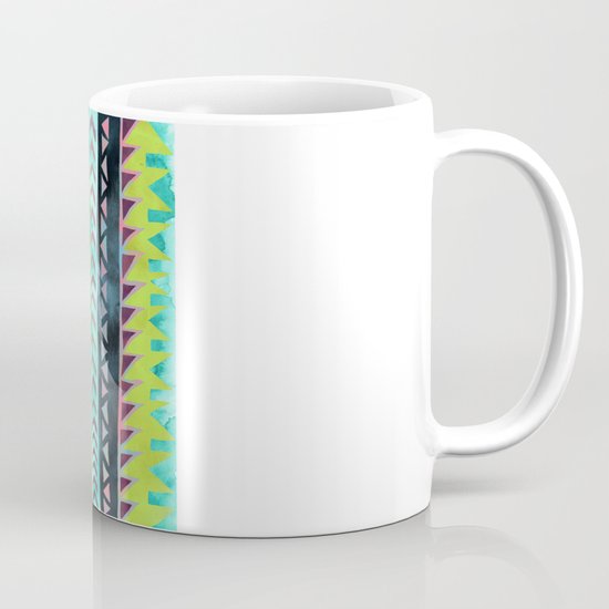 PATTERN {Tribal Stripe - Green} Mug
