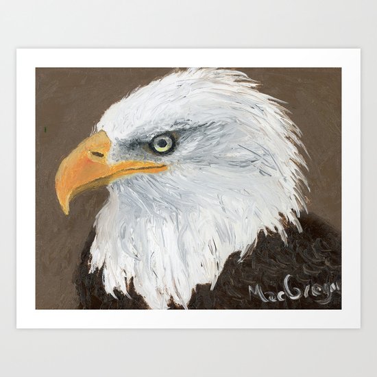 Eagle by MacGregor Art Print