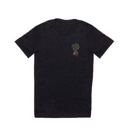 Radishes T Shirt | Curated, Beet, Nature, Drawing, Graphite, Root, Vintage, Radish, Food, Vegetable 
