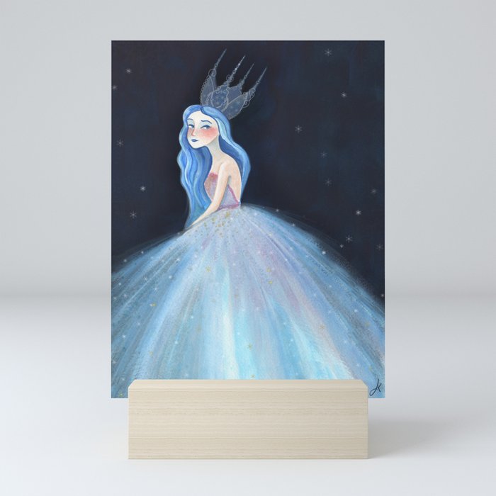 Ice Queen Mini Art Print