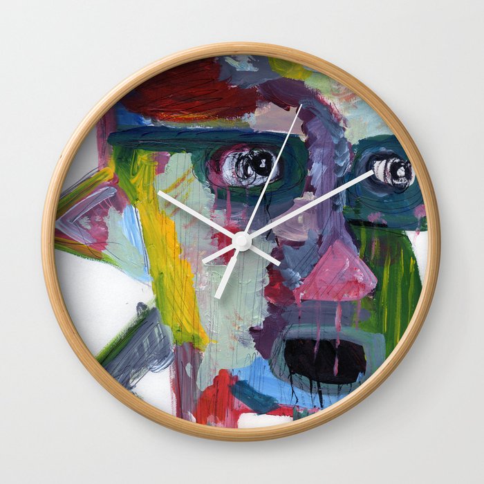 Glassed Wall Clock