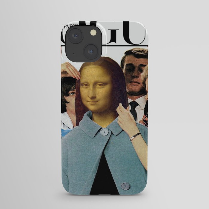 Modern Mona Lisa iPhone Case