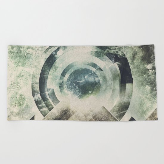 Moon travel Beach Towel