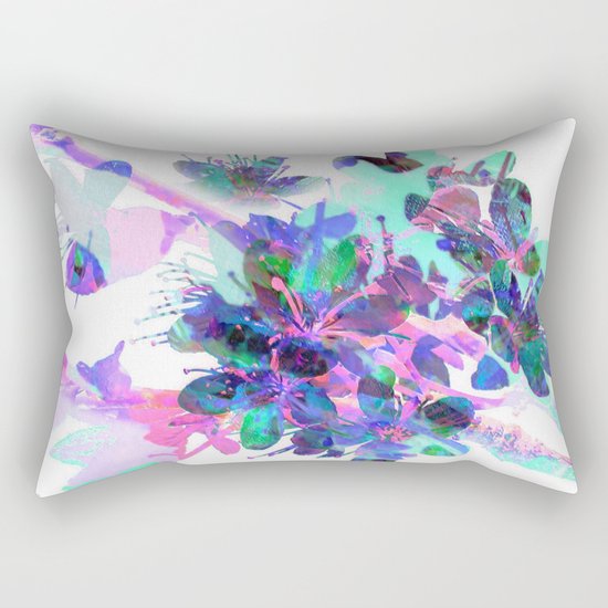 Spring Flower Rectangular Pillow