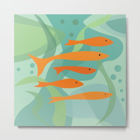 Seek and hide Metal Print