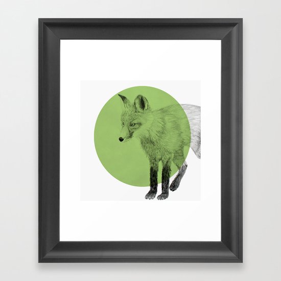 fox Framed Art Print