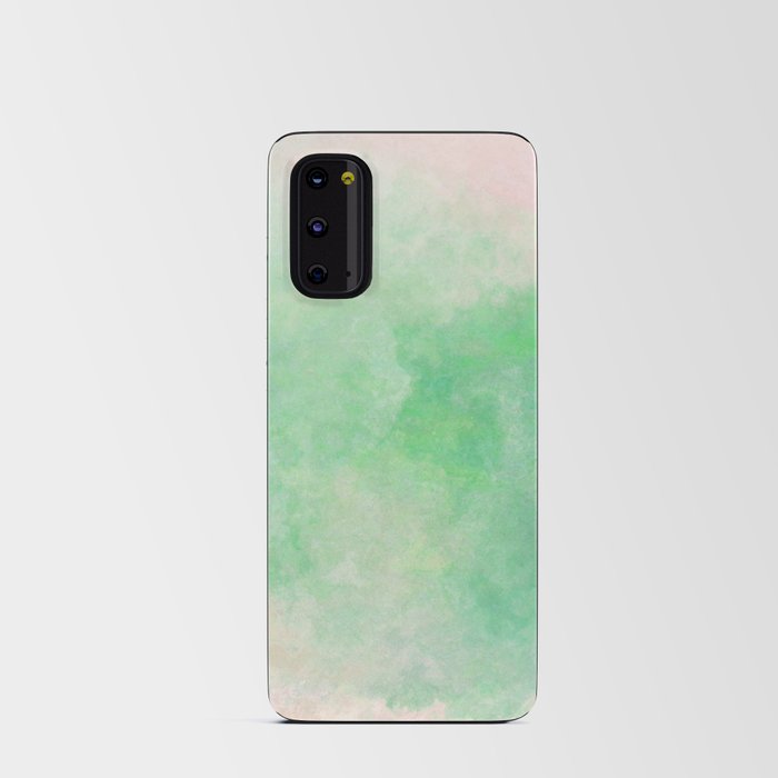 Green Android Card Case