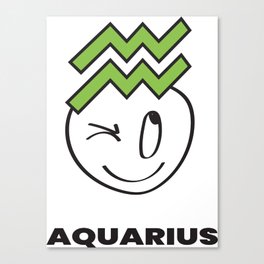 Aquarius Canvas Print