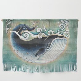 the Blue Whale Wall Hanging