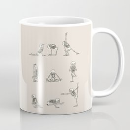 Skeleton Yoga Coffee Mug