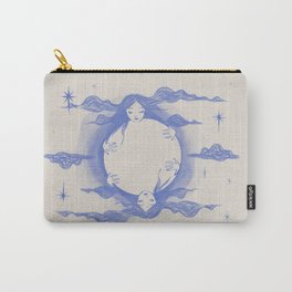 Moon Love Carry-All Pouch | Universe, Astrology, Clouds, Blue, Beauty, Stars, Life, Hair, Moon, Space 