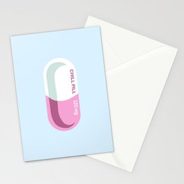 Chill Pill Stationery Card