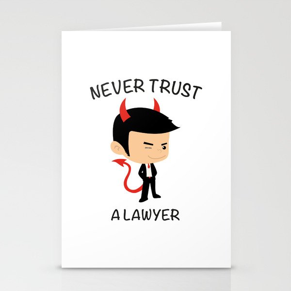 Cover Lawyers Stationery Cards