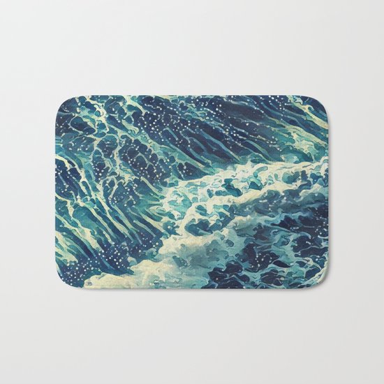 Every tide hath its ebb Bath Mat