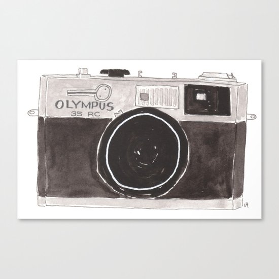 My Camera, Your Camera Canvas Print