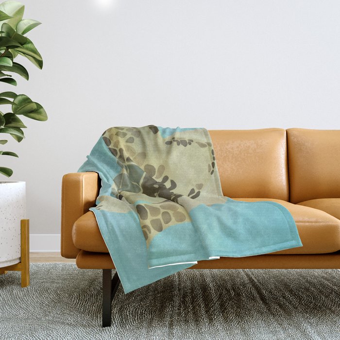 Aqua throws cheap for sofas