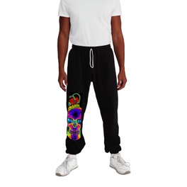 SKULL KING WITH SAPPHIRE EYES Sweatpants