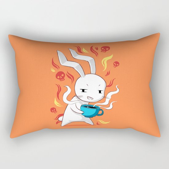 Caffeinated Rectangular Pillow