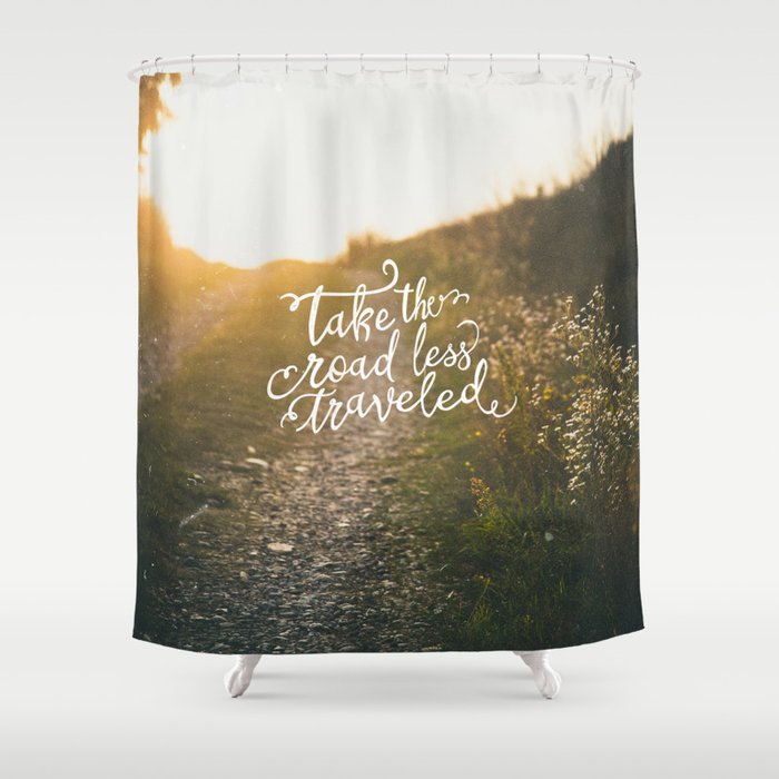 The Road Shower Curtain