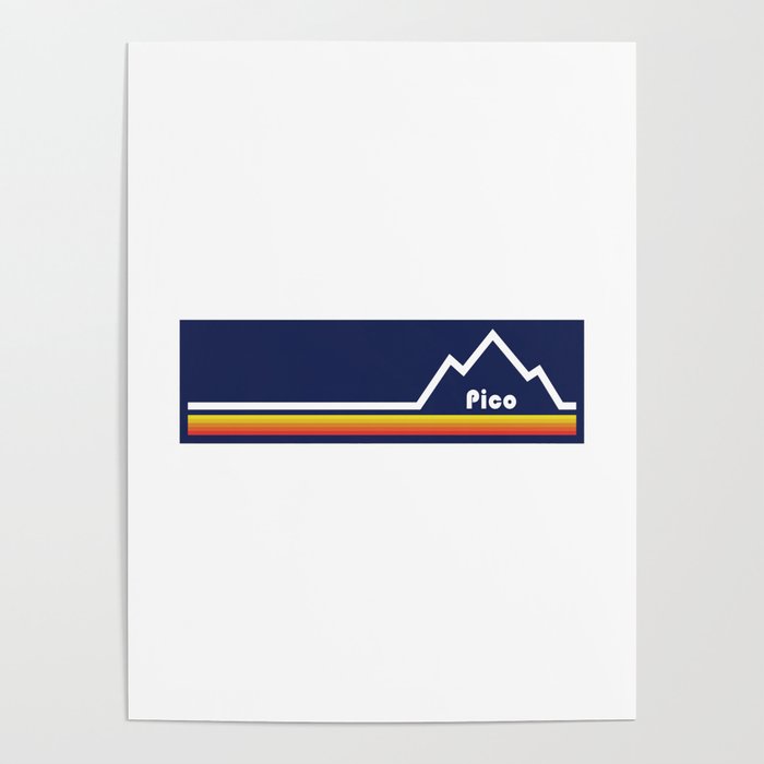 Pico Mountain Vermont Poster
