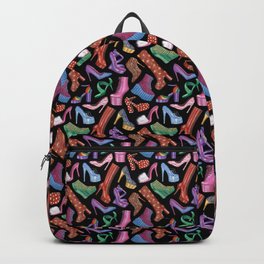 Fun and Funky Shoes Pattern Backpack