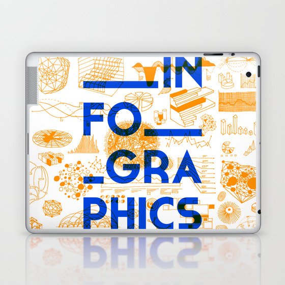INFOGRAPHICS Laptop & iPad Skin