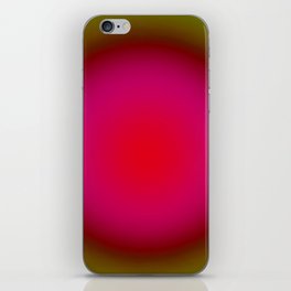 Orb Gradient // Pink & Olive iPhone Skin