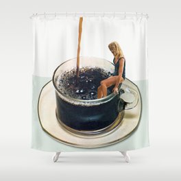 COFFEE by Beth Hoeckel Shower Curtain