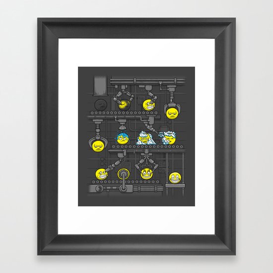 Smiley Factory Framed Art Print