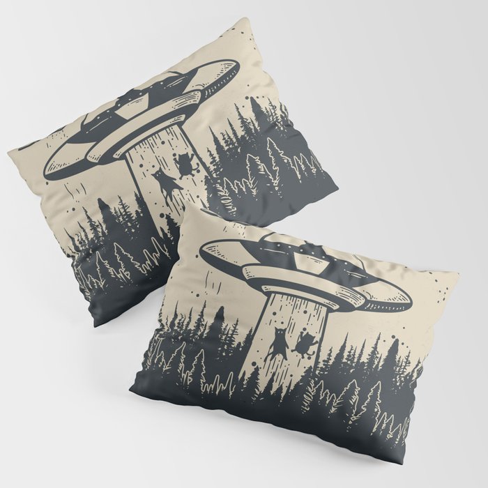 Unidentified Feline Object Pillow Sham