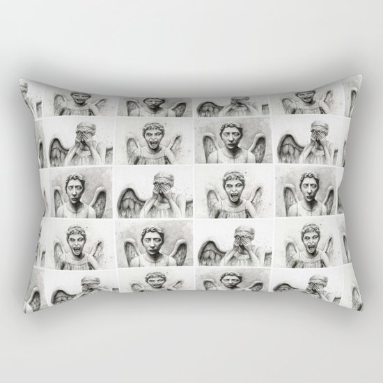 Weeping Angels Rectangular Pillow
