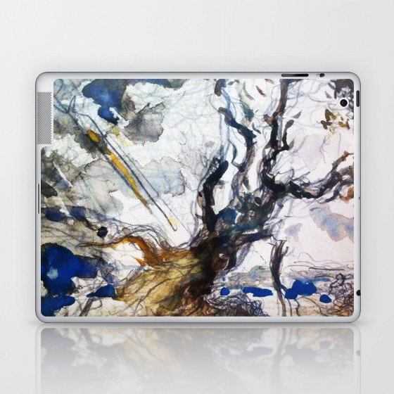 Ancient tree by Gustav Moreau Laptop & iPad Skin