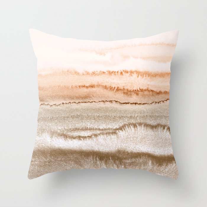 WITHIN THE TIDES NEW NEUTRALS by Monika Strigel Throw Pillow