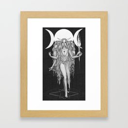 Hecate Framed Art Print