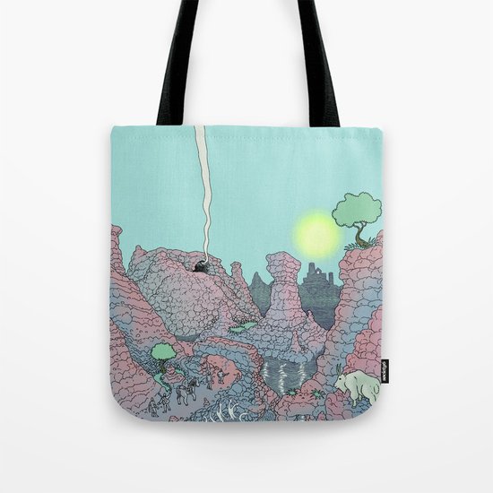There be Dragons Tote Bag