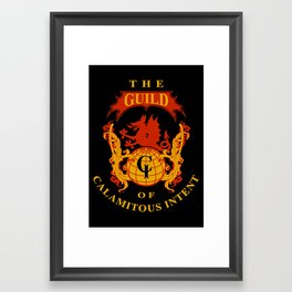 The Guild of Calamitous Intent - Venture Brothers Framed Art Print