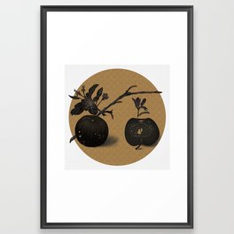 Autumn Apples - Gold Framed Art Print
