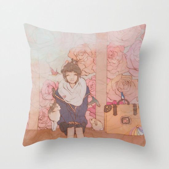Moonstruck Throw Pillow