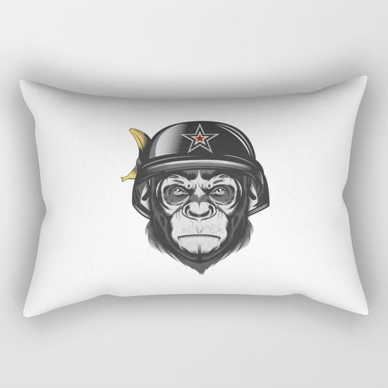 Monkey Rectangular Pillow