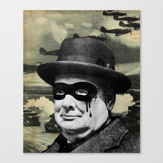 Churchill Canvas Print