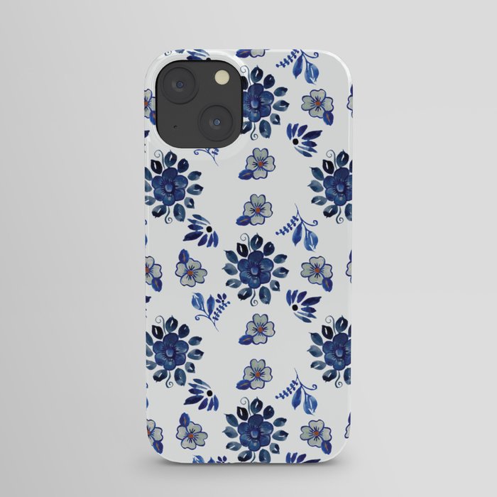 Spanish Florals iPhone Case